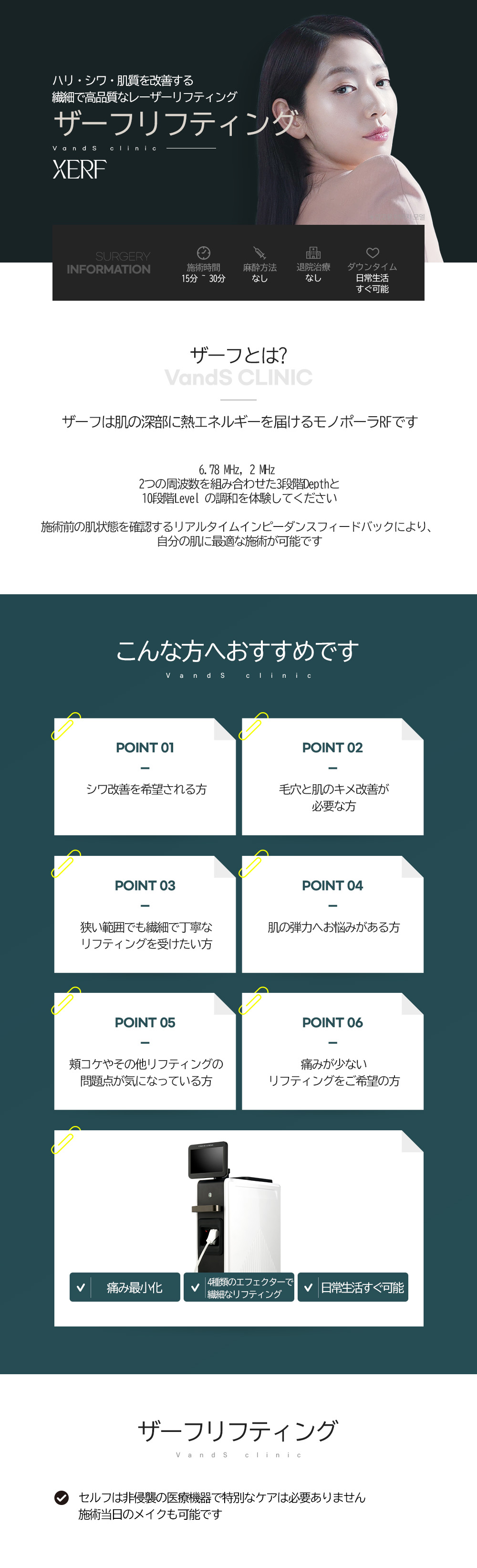 ザーフリフティング 施術案内画像1